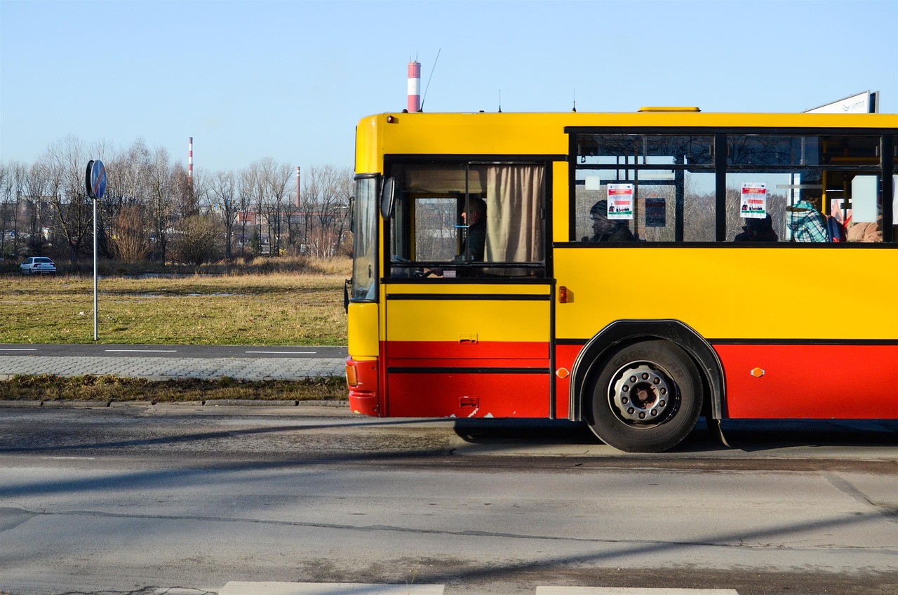 bus communication urban yellow bus 427960