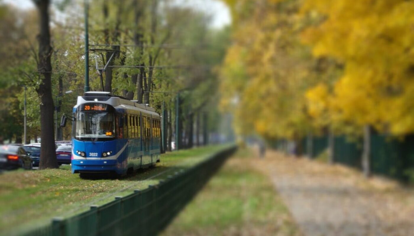 krakw poland tram autumn 981521