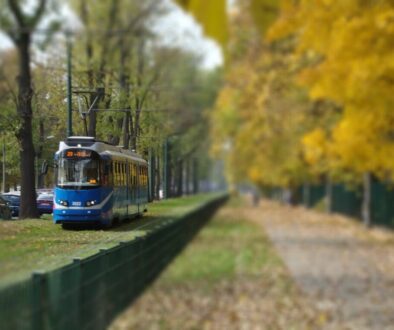 krakw poland tram autumn 981521
